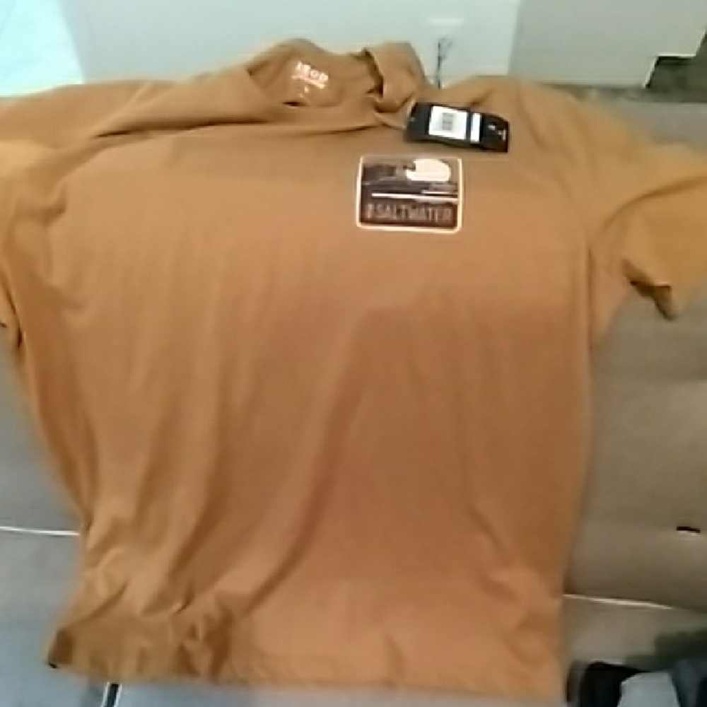 Izod Saltwater Tee - Brown